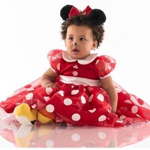 Potterybarn Minnie Mouse costume 0-6 month